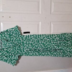 Stella & Julie Green Maxi Dress Size Large